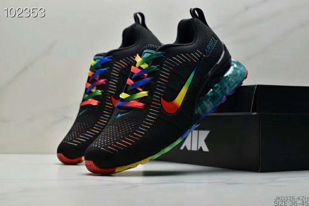 Women Nike Air Max 2020 Night Stalker Black Rainbow Shoes - Click Image to Close